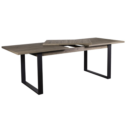 Tavolo in legno allungabile "LaFabrica" per interno arredamento cucina e soggiorno 180/240 cm