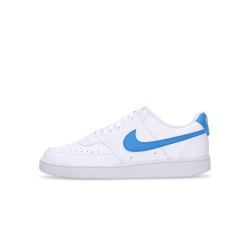 Nike Scarpa Bassa Uomo Court Vision Low Next Nature White/lt Photo Blue da uomo