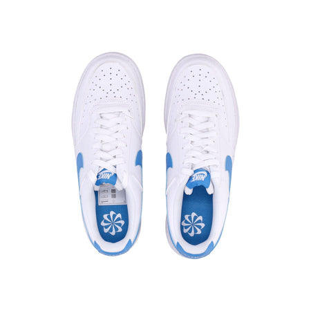 Nike Scarpa Bassa Uomo Court Vision Low Next Nature White/lt Photo Blue da uomo
