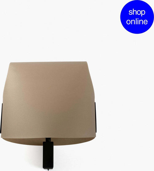LUANG Lampada da parete nera/cammello Illuminazione/Illuminazione per interni/Illuminazioni per pareti/Applique Led Mall Home - Napoli, Commerciovirtuoso.it