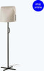 LUANG Lampada da terra nera/beige Illuminazione/Illuminazione per interni/Lampade/Lampade da terra Led Mall Home - Napoli, Commerciovirtuoso.it