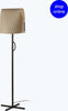 LUANG Lampada da terra nera/cammello Illuminazione/Illuminazione per interni/Lampade/Lampade da terra Led Mall Home - Napoli, Commerciovirtuoso.it