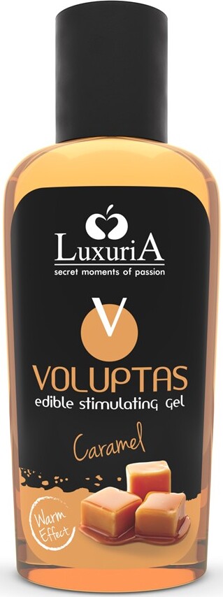 Lubrificante Intimo Stimolante Edibile Luxuria Voluptas Caramel 100 Ml lubrificante sext toys edibile al caramello Salute e cura della persona/Erotismo e contraccezione/Prodotti per igiene e ausilio erotico/Lubrificanti e gel stimolanti Kondorama - Martinsicuro, Commerciovirtuoso.it