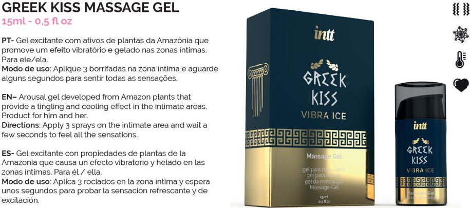 Lubrificante intimo Stimolante Intt Greek Kiss Cooling Kissable Anal Gel Stimolante Anale 15 Ml Salute e cura della persona/Erotismo e contraccezione/Prodotti per igiene e ausilio erotico/Lubrificanti e gel stimolanti Kondorama - Martinsicuro, Commerciovirtuoso.it