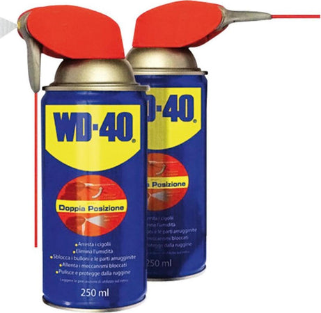 Lubrificante wd40 multi posizione anticorrosivo sbloccante anti ruggine 250 ml Auto e Moto/Oli e liquidi/Grassi e lubrificanti La Zappa - Altamura, Commerciovirtuoso.it
