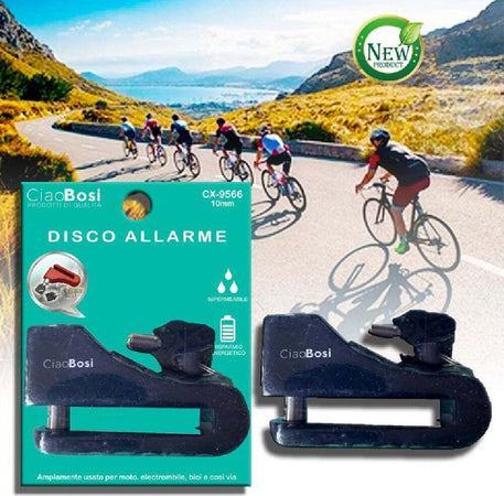 Lucchetto Blocca Disco Con Allarme Sonoro Sicurezza Antifurto Moto Bici Cx-9566 Sport e tempo libero/Attività ricreative all'aperto/Ciclismo/Accessori/Lucchetti/Catene Trade Shop italia - Napoli, Commerciovirtuoso.it