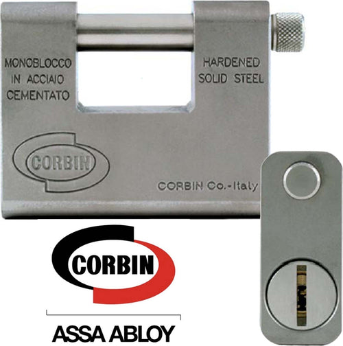 LUCCHETTO GRIZZLY IN ACCIAIO CEMENTATO ANTITRAPANO CON CHIAVE DOM CORBIN Fai da te/Sicurezza e protezione/Lucchetti e cerniere/Lucchetti con chiave Trade Shop italia - Napoli, Commerciovirtuoso.it