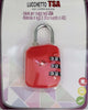 Lucchetto TSA Avent rosso per viaggiare sicuri Fai da te/Sicurezza e protezione/Lucchetti e cerniere/Lucchetti con chiave Scontolo.net - Potenza, Commerciovirtuoso.it
