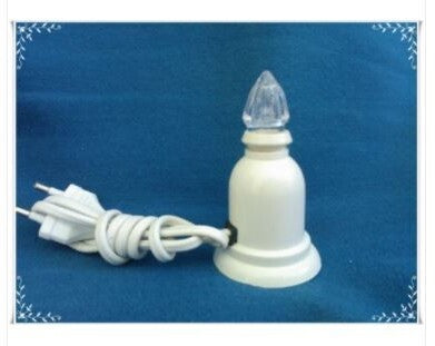 LUCCIOLA A LED CON TRASFORMATORE DA 3,5V CON CAVO E SPINA LUCE 6500K
