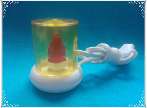 LUCCIOLA A NEON CON CAVO E SPINA 230V.