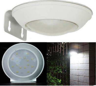 LUCE 16 LED SMD PANNELLO SOLARE RICARICABILE DA GIARDINO PER ESTERNO CON STAFFA Illuminazione/Illuminazione per esterni/Lampade da parete Trade Shop italia - Napoli, Commerciovirtuoso.it