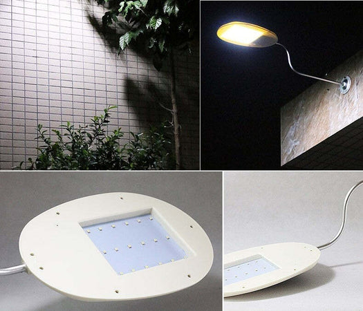LUCE 18 LED SMD PANNELLO SOLARE RICARICABILE DA GIARDINO PER ESTERNO CON STAFFA Illuminazione/Illuminazione per esterni/Lampade da parete Trade Shop italia - Napoli, Commerciovirtuoso.it