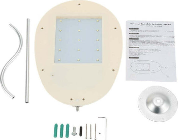 LUCE 18 LED SMD PANNELLO SOLARE RICARICABILE DA GIARDINO PER ESTERNO CON STAFFA Illuminazione/Illuminazione per esterni/Lampade da parete Trade Shop italia - Napoli, Commerciovirtuoso.it