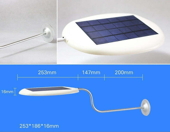 LUCE 18 LED SMD PANNELLO SOLARE RICARICABILE DA GIARDINO PER ESTERNO CON STAFFA Illuminazione/Illuminazione per esterni/Lampade da parete Trade Shop italia - Napoli, Commerciovirtuoso.it