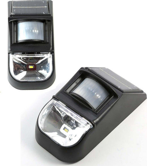 LUCE A LED PANNELLO SOLARE RICARICABILE SENSORE PIR GIARDINO ESTERNO 1W 100LM Illuminazione/Illuminazione per esterni/Proiettori Trade Shop italia - Napoli, Commerciovirtuoso.it