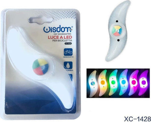 Luce A Led Per Ruote Della Bici Raggi Ruota Impermeabile Mountain Bike Xc-1428 Sport e Tempo Libero > Ciclismo > Luci per Bici > Sport Trade Shop italia - Napoli, Commerciovirtuoso.it