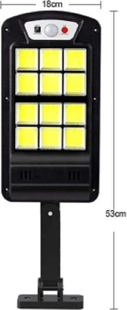 Luce Ad Energia Solare Sensore Di Movimento A Led Staffa Telecomando Giardino Articoli da Giardino > Illuminazione da esterno > Lampade per esterno Trade Shop italia - Napoli, Commerciovirtuoso.it