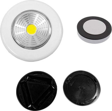 Luce-Da-Armadio-Adesivo-A-Led-Casa-Guardaroba-Officina-Cantina-Punto-Faretto