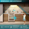 Luce Di Sicurezza Led Batteria Ricaricabile Sensore Movimento Magnetica Q-led80 Illuminazione/Illuminazione per interni/Illuminazione speciale/Luci notturne Trade Shop italia - Napoli, Commerciovirtuoso.it