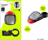 Luce-Fanale-Faro-Posteriore-Per-Bici-Ricarica-Ad-Energia-Solare-Supporto-Xc-2642