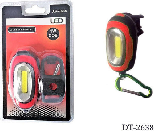 Luce Faro Fanale Led 1 Watt Cob Per Bicicletta Bici Ciclismo Sicurezza Dt-2638 Sport e Tempo Libero > Ciclismo > Luci per Bici > Sport Trade Shop italia - Napoli, Commerciovirtuoso.it