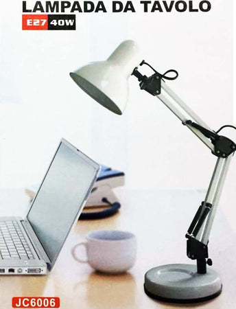 LUCE LAMPADA DA SCRIVANIA BRACCIO SNODABILE LUCE TAVOLO CASA UFFICIO ESTETISTA Illuminazione/Illuminazione per interni/Lampade/Lampade da tavolo e abat-jour Trade Shop italia - Napoli, Commerciovirtuoso.it