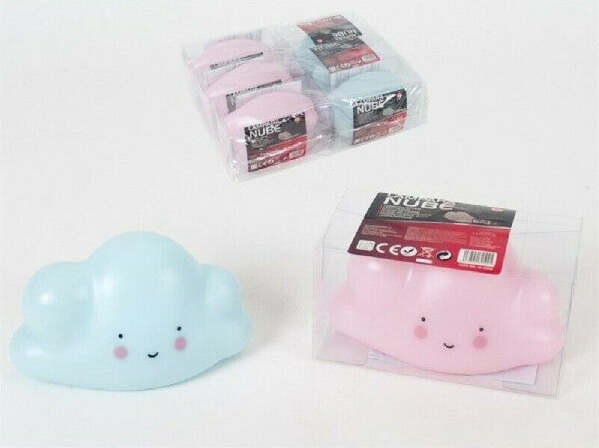 Luce-Lampada-Notturna-Bambini-Bimbi-Dolce-Sonno-A-Forma-Di-Nuvola