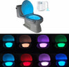 Luce-led-illuminazione-Notturna-8-colori-water-toilet-WC-bagno-sensore-movimento