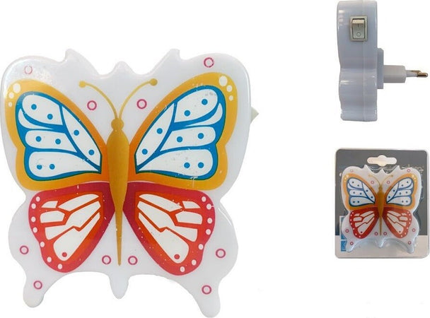 Luce Led Notturna Con Forma Di Farfalla Lampada Per Cameretta Bambini Xc-1964 Illuminazione/Illuminazione per interni/Illuminazione per bambini/Luci notturne per bambini Trade Shop italia - Napoli, Commerciovirtuoso.it