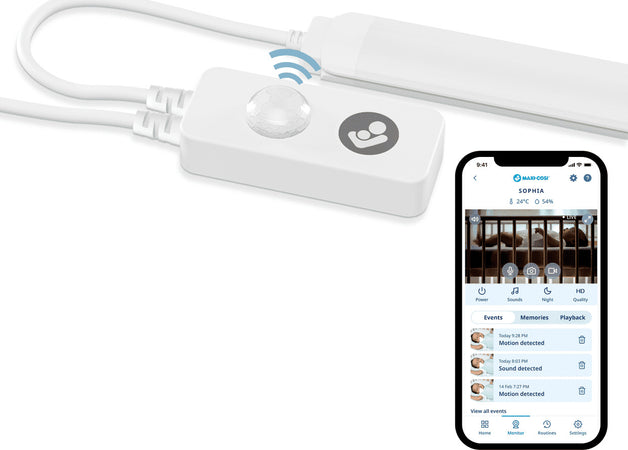 Luce led per culla Glow Maxi Cosi Connected Home Illuminazione/Illuminazione per interni/Illuminazione per bambini/Luci notturne per bambini La Casa Del Bebè - Napoli, Commerciovirtuoso.it