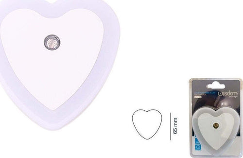 Luce Notturna A Led Forma Cuore Luce Bianca Lampada Per Corridoio Camera Dt-2192 Casa, arredamento e bricolage > Illuminazione da interno > Lampade Led Trade Shop italia - Napoli, Commerciovirtuoso.it