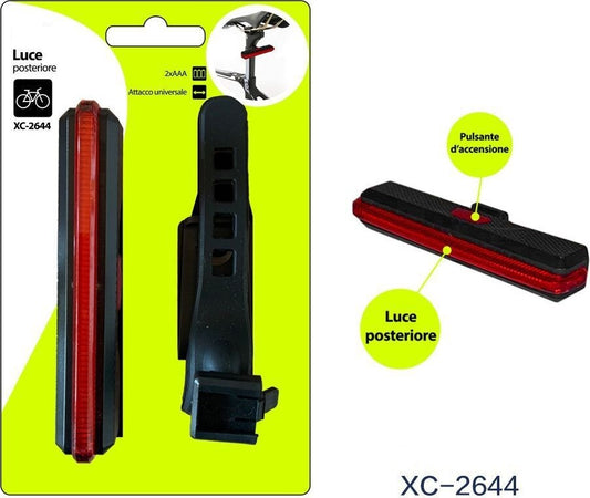 Luce Posteriore A Batteria Per Bici Fanale Bicicletta Attacco Universale Xc-2644 Sport e Tempo Libero > Ciclismo > Luci per Bici > Sport Trade Shop italia - Napoli, Commerciovirtuoso.it