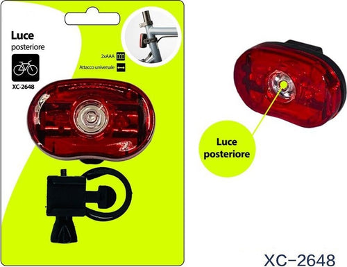 Luce Posteriore Bici Fanalino Bicicletta Attacco Universale Con Gancio Xc-2648 Sport e Tempo Libero > Ciclismo > Luci per Bici > Sport Trade Shop italia - Napoli, Commerciovirtuoso.it