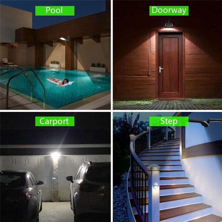 Luce Solare Applique 36 Led Da Parete Sensore Di Movimento Giardino Linq L808b Illuminazione/Illuminazione per esterni/Lampade da parete Trade Shop italia - Napoli, Commerciovirtuoso.it