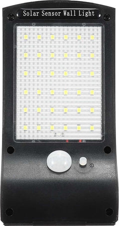 Luce Solare Applique 36 Led Da Parete Sensore Di Movimento Giardino Linq L808b Illuminazione/Illuminazione per esterni/Lampade da parete Trade Shop italia - Napoli, Commerciovirtuoso.it