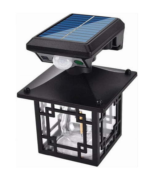 Luce Solare Da Esterno Sensore Movimento Ip65 Lampada Da Parete Giardino Cortile