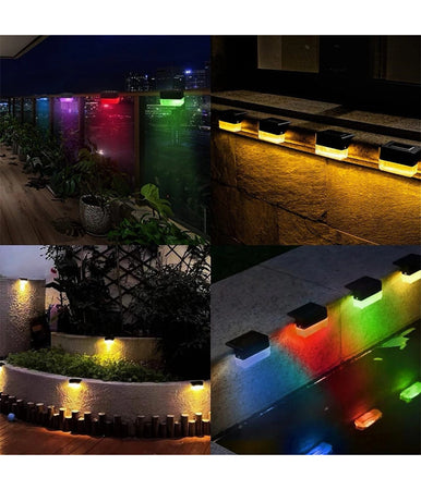 Luce Solare Giardino Lampada Led Pannello Solare Luce 3000k+rgb Ip65 Xgtjd-001kc