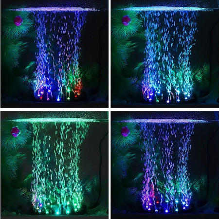 Luce Subacquea A Bolle Ossigenatore Per Acquario Lampada Led Bubble Q-tl50 Rgb Prodotti per animali domestici/Pesci e animali d'acqua/Illuminazione per acquario Trade Shop italia - Napoli, Commerciovirtuoso.it