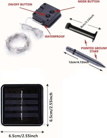 Luci-A-Stringa-A-Led-Solare-Impermeabile-Per-Esterni-Lampada-Solare-Per-Decorazioni-Da-Giardino