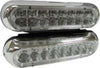 Luci-Auto-16-Led-Per-Fanale-Day-Time-Diurne-Waterproof-Dc-12v-Paraurti-Luce-Blue