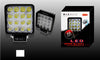 Luci-Di-Lavoro-48-Watt-A-Led-Da-Faro-Quadrato-Per-Auto-Barche-Maxtech-Led-s048