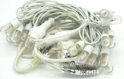 Luci di natale 5 mt catena Mega led professionale cavo bianco cordoniera da esterno Casa e cucina/Decorazioni per interni/Addobbi e decorazioni per ricorrenze/Decorazioni natalizie/Luci natalizie/Catene luminose per interni MagiediNatale.it - Altamura, Commerciovirtuoso.it