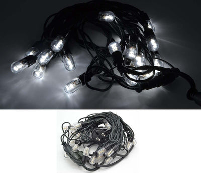 Luci di natale 5 mt catena Mega led professionale cavo nero cordoniera da esterno Casa e cucina/Decorazioni per interni/Addobbi e decorazioni per ricorrenze/Decorazioni natalizie/Luci natalizie/Catene luminose per interni MagiediNatale.it - Altamura, Commerciovirtuoso.it