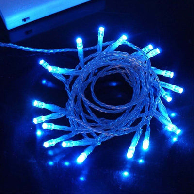 Luci di natale catena a batteria da 20 led 5 mm luce e cavo Blu Casa e cucina/Decorazioni per interni/Addobbi e decorazioni per ricorrenze/Decorazioni natalizie/Luci natalizie/Catene luminose per interni MagiediNatale.it - Altamura, Commerciovirtuoso.it