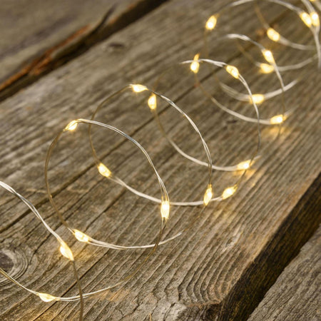 Luci di natale catena con 100 Micro Led e filo in metallo USB e batteria per interno Casa e cucina/Decorazioni per interni/Addobbi e decorazioni per ricorrenze/Decorazioni natalizie/Luci natalizie/Catene luminose per interni MagiediNatale.it - Altamura, Commerciovirtuoso.it