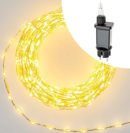 Luci di natale catena con 625 Maxi-Micro Led e filo in metallo per interno ed esterno 10 mt Casa e cucina/Decorazioni per interni/Addobbi e decorazioni per ricorrenze/Decorazioni natalizie/Luci natalizie/Catene luminose per interni MagiediNatale.it - Altamura, Commerciovirtuoso.it