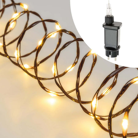 Luci di natale catena con Micro Led Fissi e filo in metallo per interno ed esterno 25 m Casa e cucina/Decorazioni per interni/Addobbi e decorazioni per ricorrenze/Decorazioni natalizie/Luci natalizie/Catene luminose per interni MagiediNatale.it - Altamura, Commerciovirtuoso.it