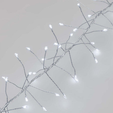 Luci di Natale catena luminosa cavo argento con micro led decorazione albero da esterno Casa e cucina/Decorazioni per interni/Addobbi e decorazioni per ricorrenze/Decorazioni natalizie/Luci natalizie/Catene luminose per interni MagiediNatale.it - Altamura, Commerciovirtuoso.it