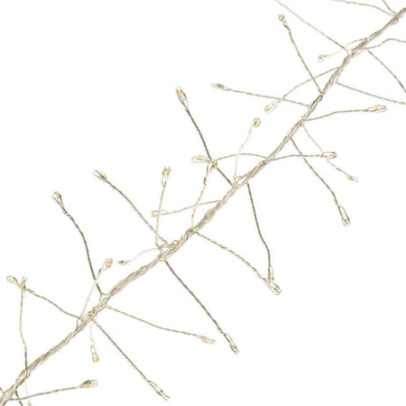 Luci di Natale catena luminosa cavo argento con micro led decorazione albero da esterno Casa e cucina/Decorazioni per interni/Addobbi e decorazioni per ricorrenze/Decorazioni natalizie/Luci natalizie/Catene luminose per interni MagiediNatale.it - Altamura, Commerciovirtuoso.it