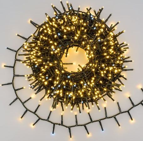 Luci di natale catena luminosa con 1000 miniled gioco di luce automatico effetto flash per esterno addobbi natalizi Casa e cucina/Decorazioni per interni/Addobbi e decorazioni per ricorrenze/Decorazioni natalizie/Luci natalizie/Catene luminose per interni MagiediNatale.it - Altamura, Commerciovirtuoso.it